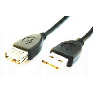 Cable Alargador USB GEMBIRD CCP-USB2-AMAF-10 3 m Negro - HAMISHOP07