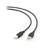 Cable USB 2.0 A a USB B GEMBIRD CCP-USB2-AMBM-6 (1,8) Negro - HAMISHOP07