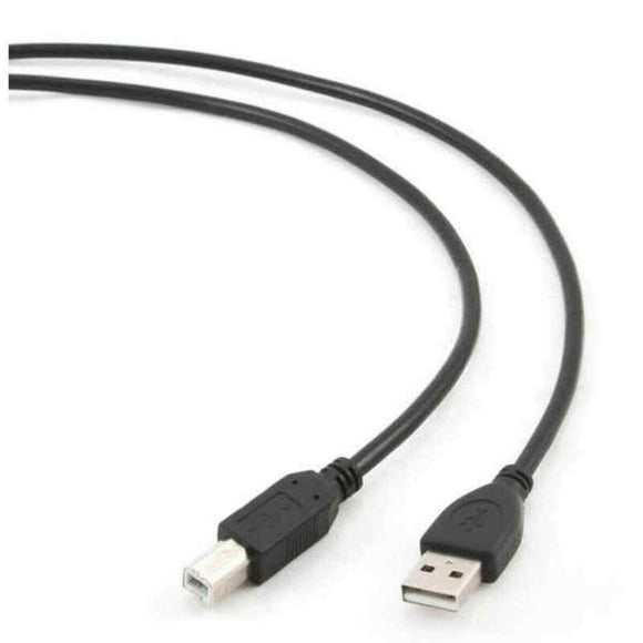 Cable USB 2.0 A a USB B GEMBIRD Negro - HAMISHOP07