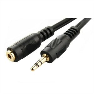 Cable Extensión Jack 3.5 mm GEMBIRD CCA-421S Negro (5 m) - HAMISHOP07