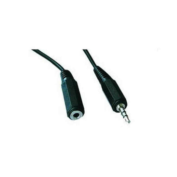 Cable Alargador Jack (3,5 mm) GEMBIRD Macho/Hembra Negro - HAMISHOP07