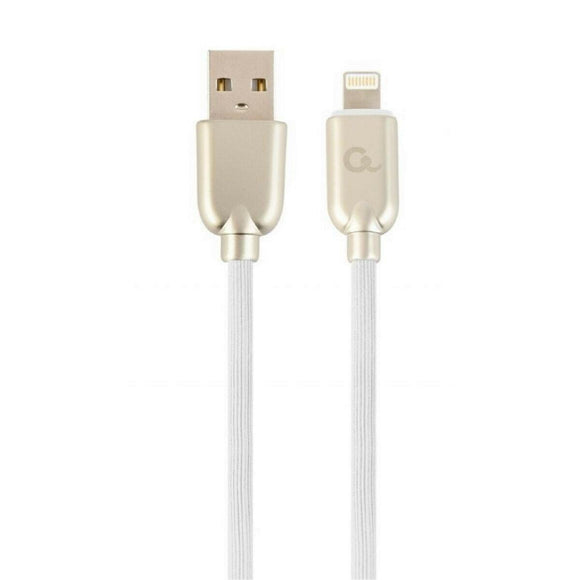 Cable Lightning Cablexpert CC-USB2R-AMLM-2M-W - HAMISHOP07