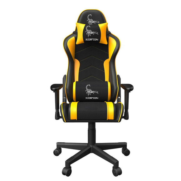 Silla Gaming GEMBIRD GC-SCORPION-05X Amarillo Negro - HAMISHOP07