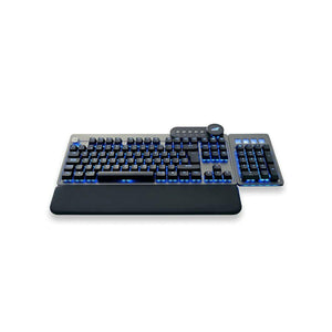 Teclado Mountain Everest Max Qwerty Español Rojo RGB - HAMISHOP07