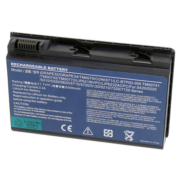 Batería para Portátil 5200 mAh (Reacondicionado A) - HAMISHOP07