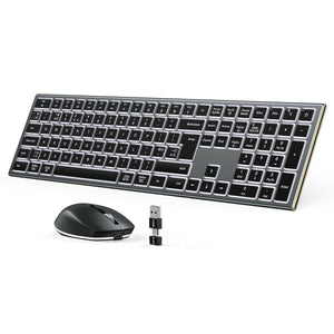 Teclado y Ratón Inalámbrico ISJ-WJK73FGTM (Reacondicionado A) - HAMISHOP07