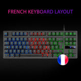 Teclado Mars Gaming Francés Negro (Reacondicionado B) - HAMISHOP07