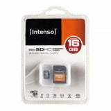 Tarjeta de Memoria Micro SD con Adaptador INTENSO 3413470 16 GB Clase 10 - HAMISHOP07