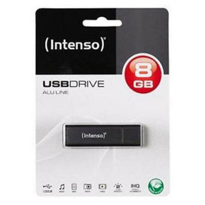 Memoria USB INTENSO ALU LINE 8 GB Antracita 8 GB Memoria USB - HAMISHOP07