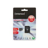 Tarjeta de Memoria Micro SD con Adaptador INTENSO 3413490 64 GB Clase 10 - HAMISHOP07