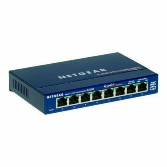 Switch de Sobremesa Netgear GS108GE 8P Gigabit - HAMISHOP07