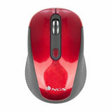 Ratón Inalámbrico Óptico NGS HAZERED 800/1600 dpi Rojo Negro - HAMISHOP07