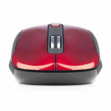 Ratón Inalámbrico Óptico NGS HAZERED 800/1600 dpi Rojo Negro - HAMISHOP07