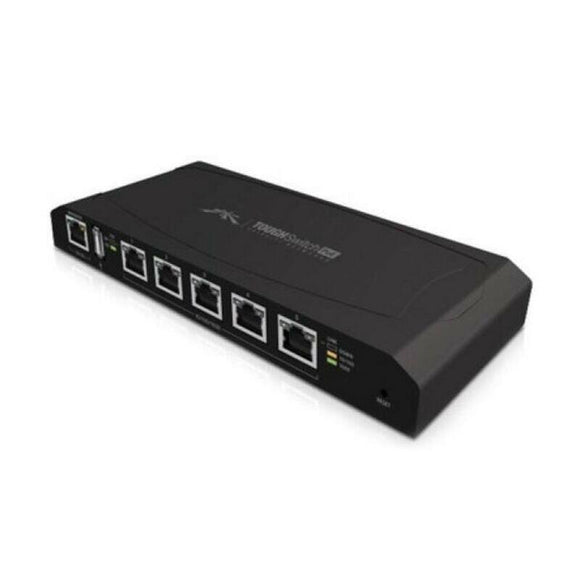 Switch de Armario UBIQUITI TS-5-POE 5xGB PoE 24v - HAMISHOP07