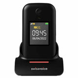 Teléfono Móvil Swiss Voice S38 2,8" Negro 2G