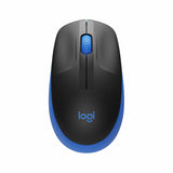 Ratón Logitech M190 Azul Negro/Azul - HAMISHOP07