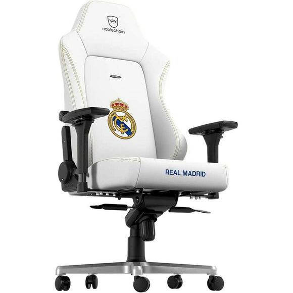 Silla Gaming Noblechairs NBL -HRO-PU-RMD Real Madrid Blanco - HAMISHOP07