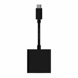 Adaptador USB-C Aisens Conversor USB-C a VGA, USB-C/M - HDB15/H, Negro, 15cm VGA - HAMISHOP07