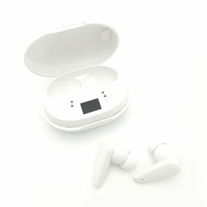 Auriculares Bluetooth ELBE ABTWS005-B Blanco - HAMISHOP07