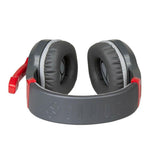 Auriculares con Micrófono FR-TEC Samus Negro Rojo - HAMISHOP07