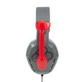 Auriculares con Micrófono FR-TEC Samus Negro Rojo - HAMISHOP07