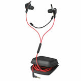 Auriculares con Micrófono Gaming Trust TRU GXT 408 Negro Rojo - HAMISHOP07