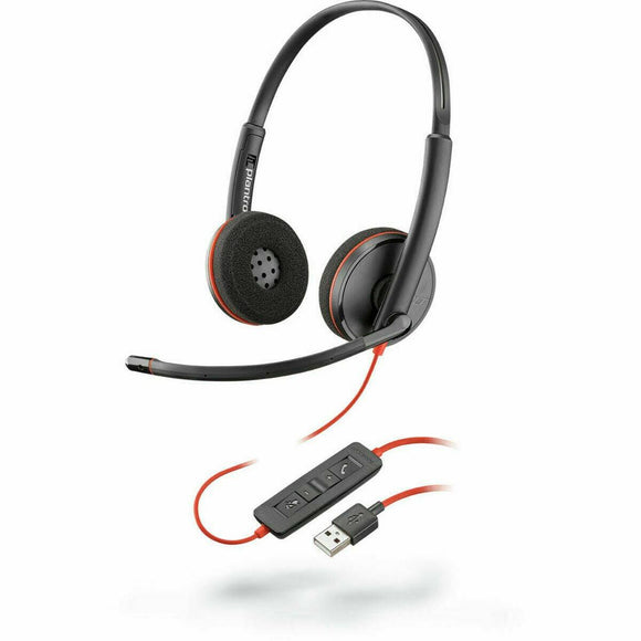 Auriculares con Micrófono Plantronics Blackwire 3220 (Reacondicionado B) - HAMISHOP07