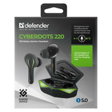 Auriculares Defender CYBERDOTS 220 Negro - HAMISHOP07