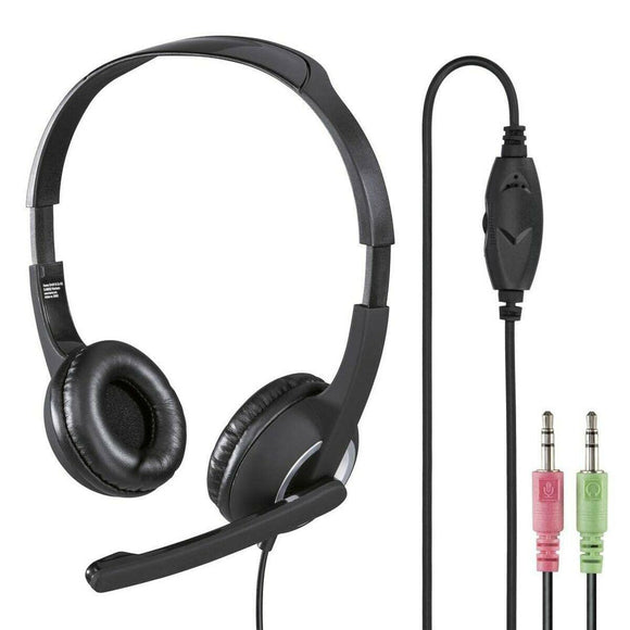 Auriculares Hama Essential HS 300 Negro Gris - HAMISHOP07