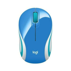 Ratón Inalámbrico Óptico Logitech 910-002733 1000 dpi Azul - HAMISHOP07