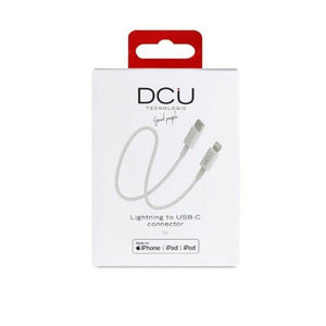 Cable USB-C a Lightning iPhone DCU 1 Blanco 1 m - HAMISHOP07