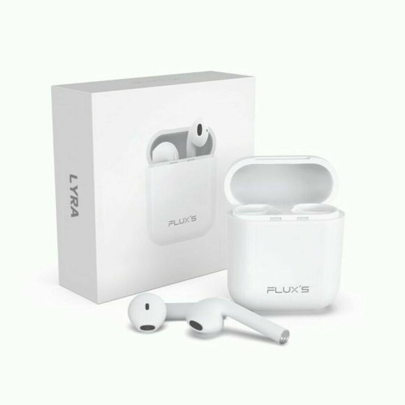 Auriculares Inalámbricos Flux's Bluetooth Blanco - HAMISHOP07